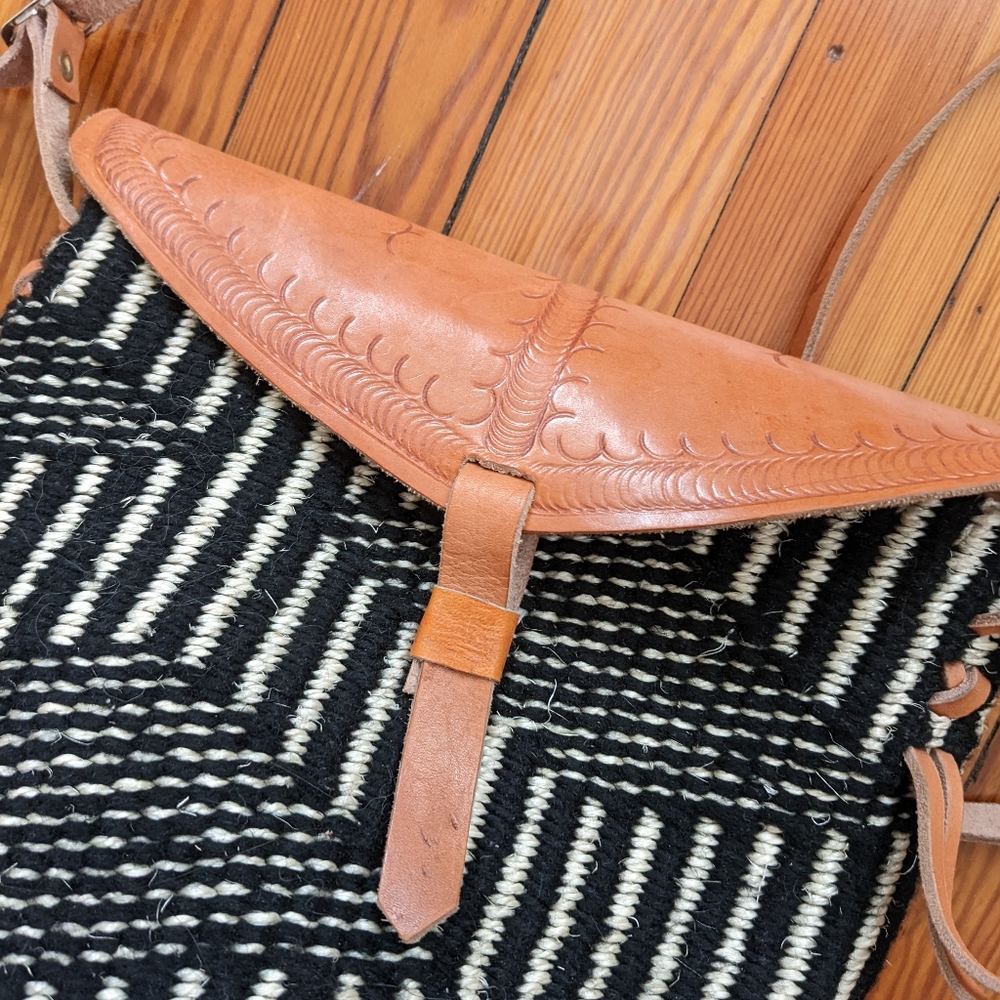 South African Leather Cross Bag